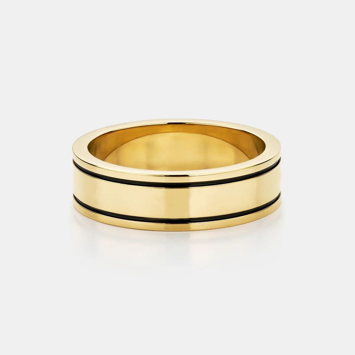 Band 2.0 Ring | Gold, Silver or Black | Unisex | Stainless Steel | Minimalist Design | Steven & Levon