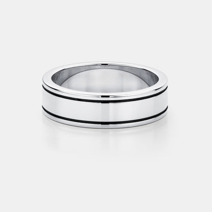 Band 2.0 Ring | Gold, Silver or Black | Unisex | Stainless Steel | Minimalist Design | Steven & Levon