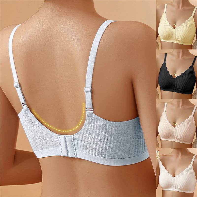 Wire Free Bra | Women's Seamless Wireless Bra | Soft Stretch | Comfortable Fit | Steven & Levon
