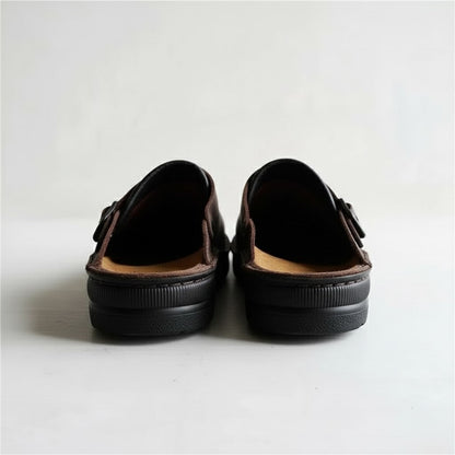 Men's Leather Slip On Clogs | Men | Comfort Casual Shoes | Supportive Everyday Footwear | Steven & Levon