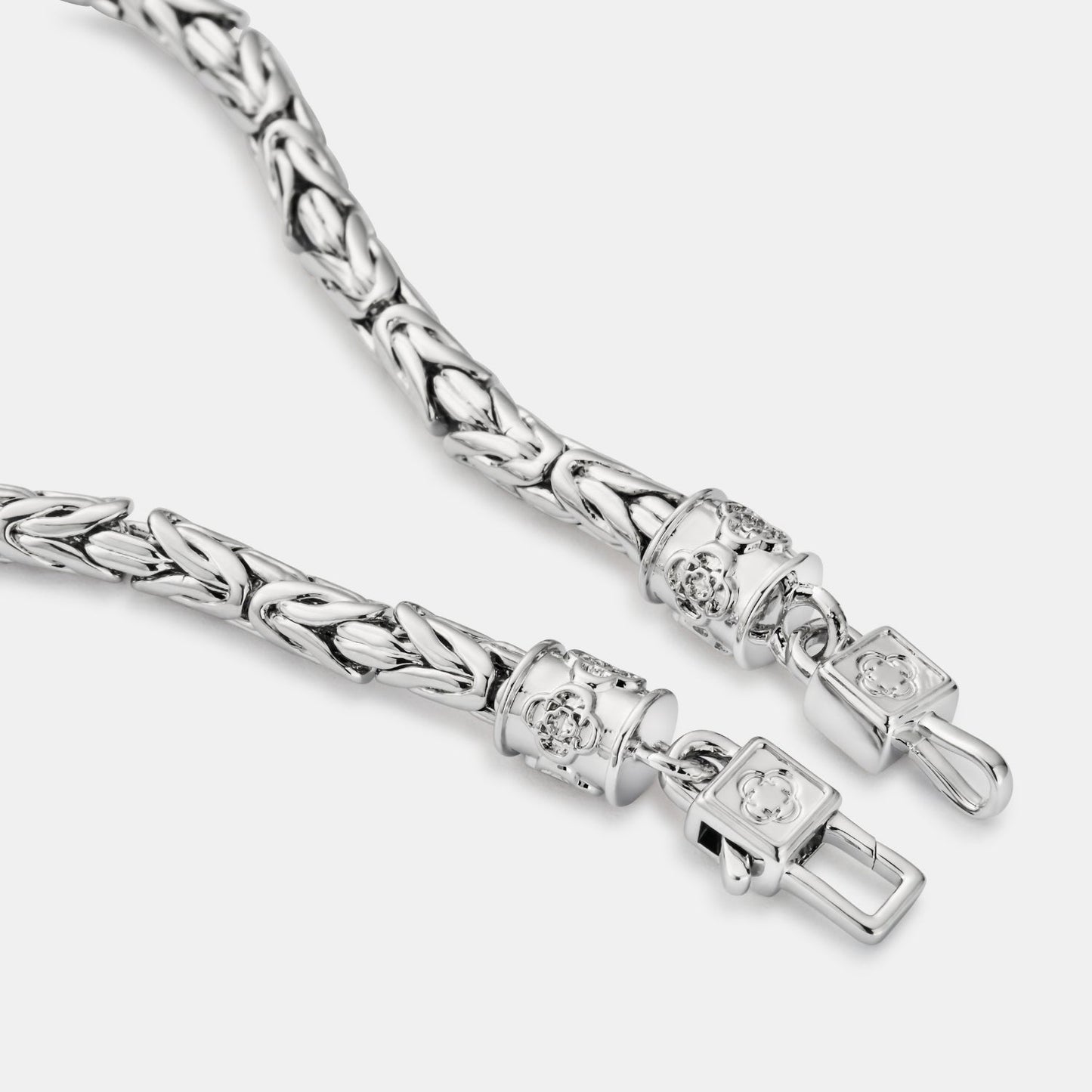 Byzantine Bracelet | Men | Gold or Silver | Statement Chain Bracelet | Steven & Levon