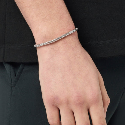 Byzantine Bracelet | Men | Gold or Silver | Statement Chain Bracelet | Steven & Levon