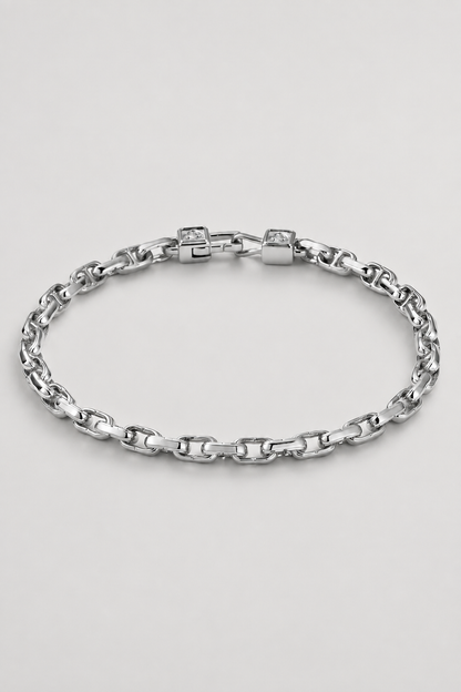 CD Anchor Link Bracelet | Men | Gold or Silver | Anchor Link Bracelet | Steven & Levon