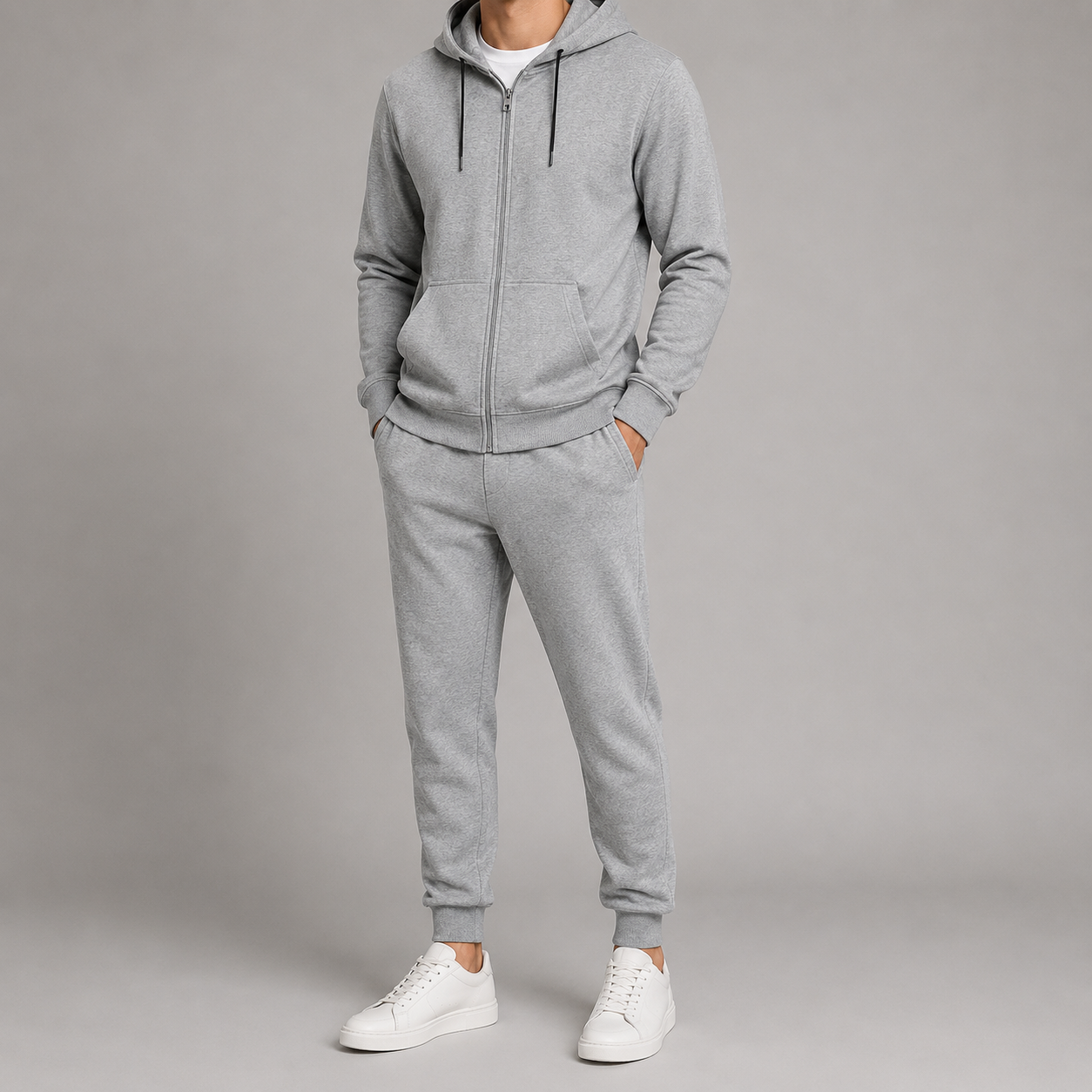 Men’s Tracksuit Set | Breathable Hoodie & Long Sleeve Jogger | Casual Sportswear | Lightweight Activewear | Steven & Levon