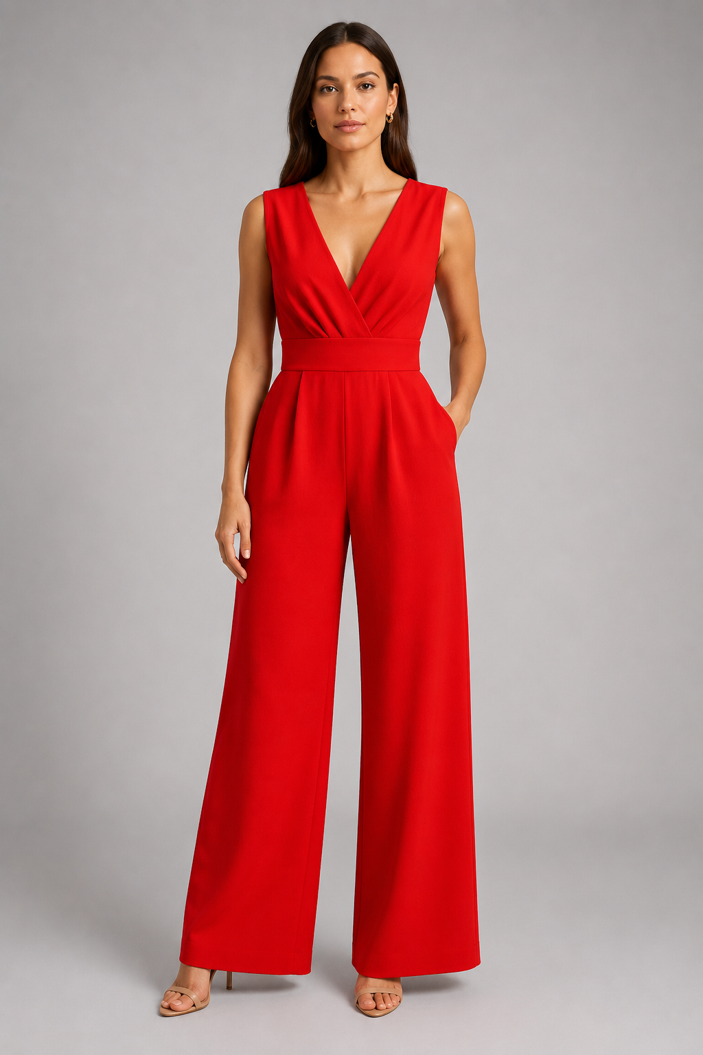 Women's Commuter Jumpsuit | Lightweight Polyester Blend | Relaxed Fit | Everyday Wear | Steven & Levon