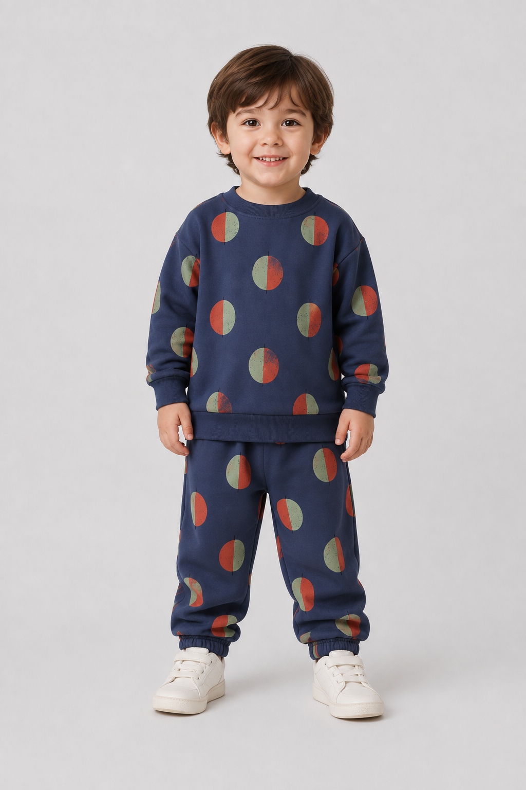 Baby Balloon Print Sweatshirt & Pants Set | Unisex | Cotton | Casual Outfit | Steven & Levon