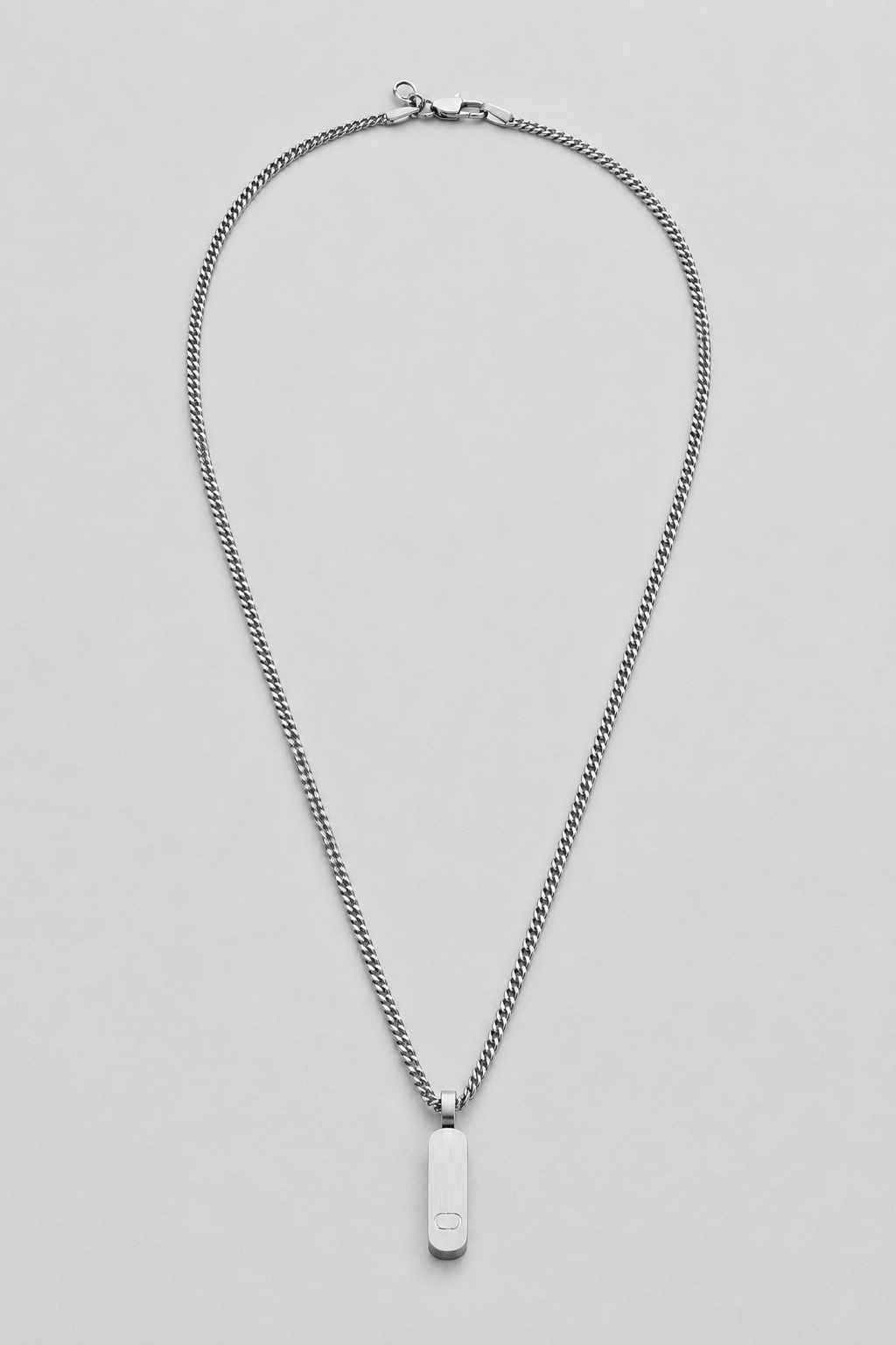 Silver Totem Pendant | Men | Stainless Steel | Symbolic Design | Statement Necklace | Steven & Levon