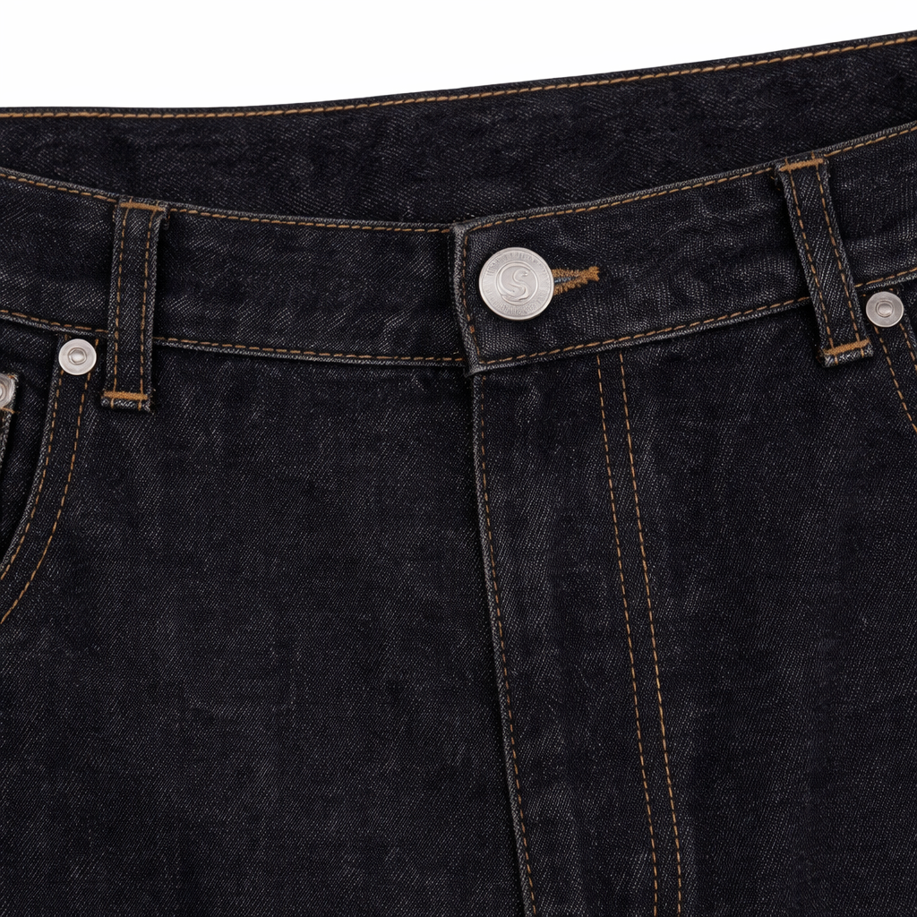 Bloomstride - Wide-Leg Embroidered Street Style Jeans  Everyday Street Styling