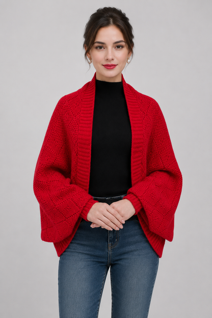 Premium Knit Cardigan | Women | Button Front | Soft Knit | Versatile Smart Casual | Steven & Levon