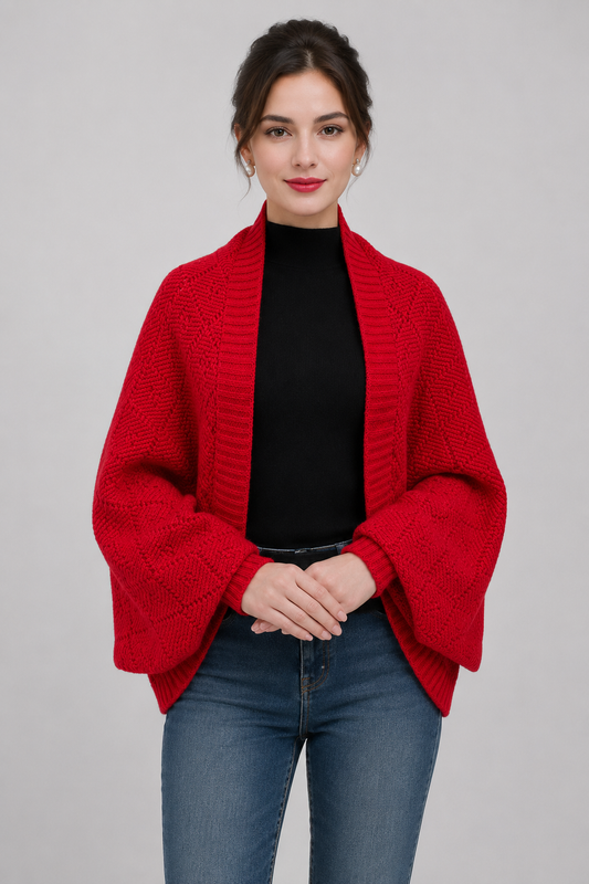 Premium Knit Cardigan | Women | Button Front | Soft Knit | Versatile Smart Casual | Steven & Levon