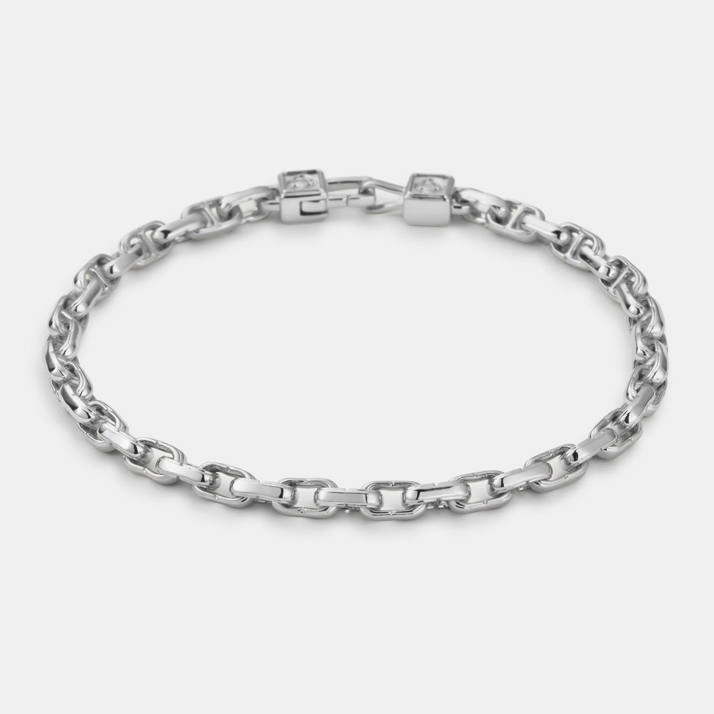 CD Anchor Link Bracelet | Men | Gold or Silver | Anchor Link Bracelet | Steven & Levon