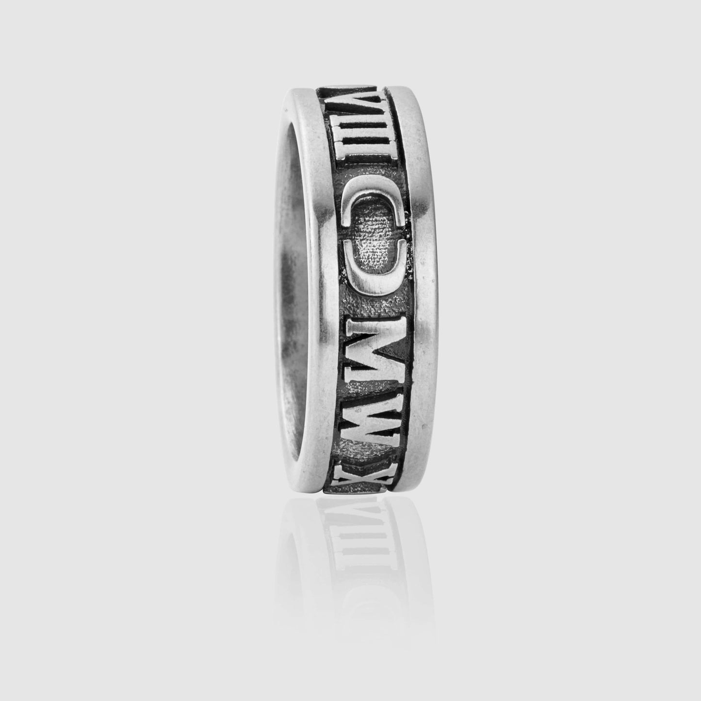 Inception Ring | Gold or Silver | Unisex | Stainless Steel | Bold Statement Design | Modern Style | Steven & Levon