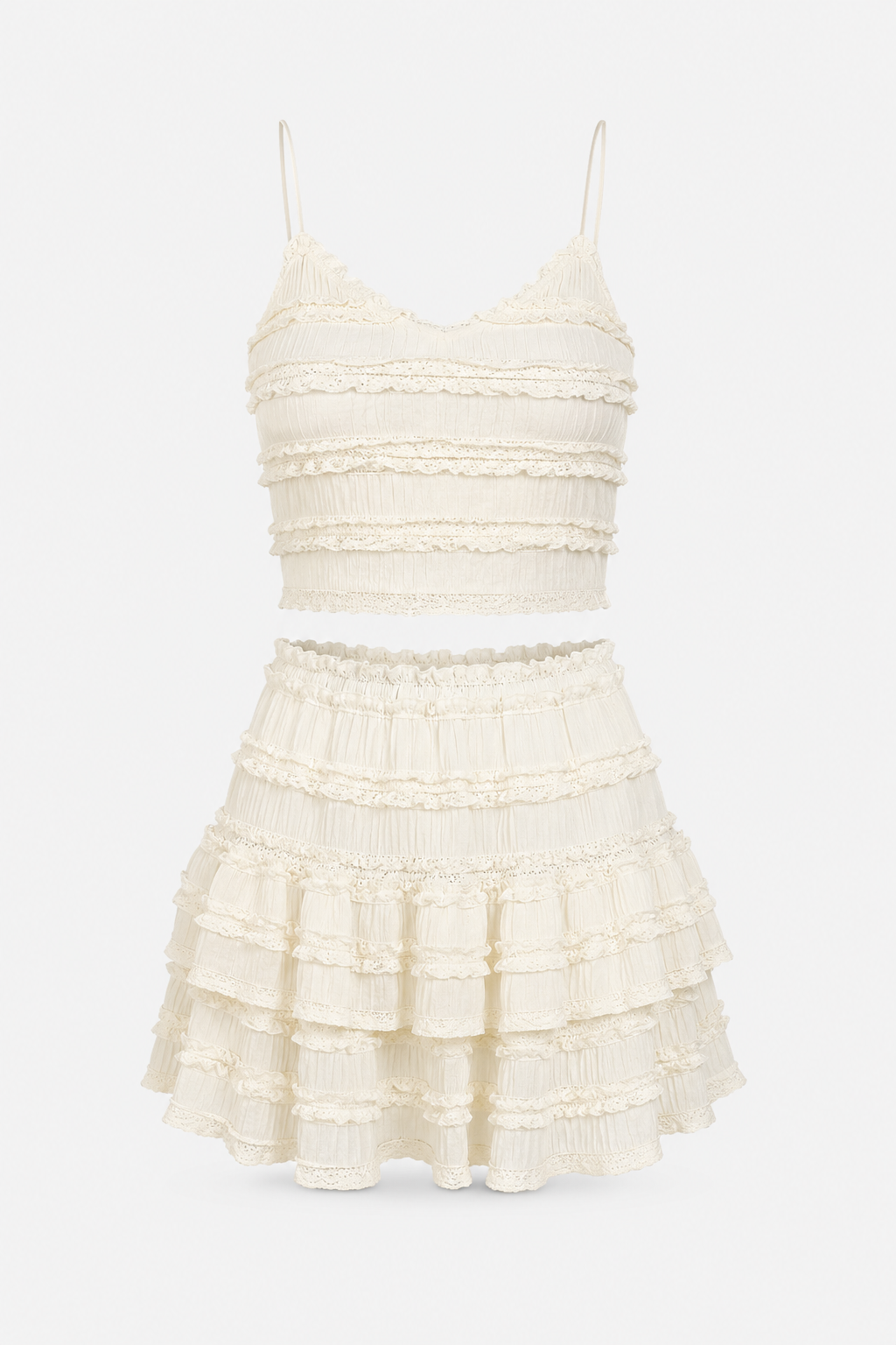 Women's Halter Top & Mini Skirt Set | Women | Solid Colour | Backless Top | Matching Two-Piece Co-Ord | Steven & Levon
