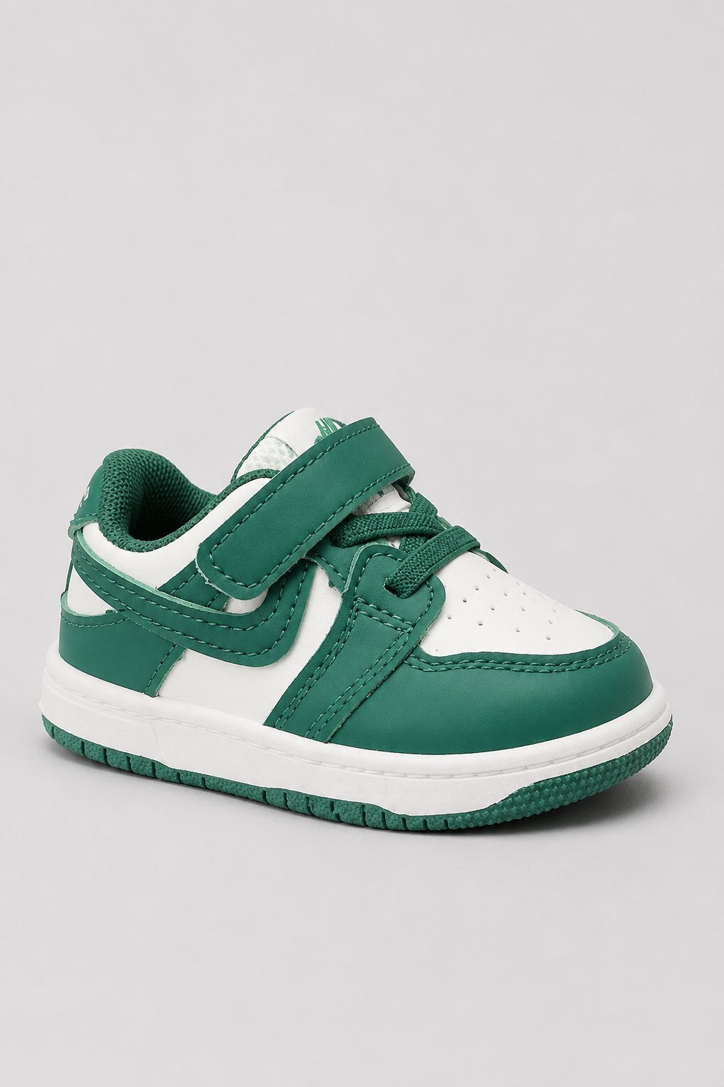 Kids Leather Low-Top Sneakers | Hook & Loop School Running Shoes | Casual Trainers | Steven & Levon