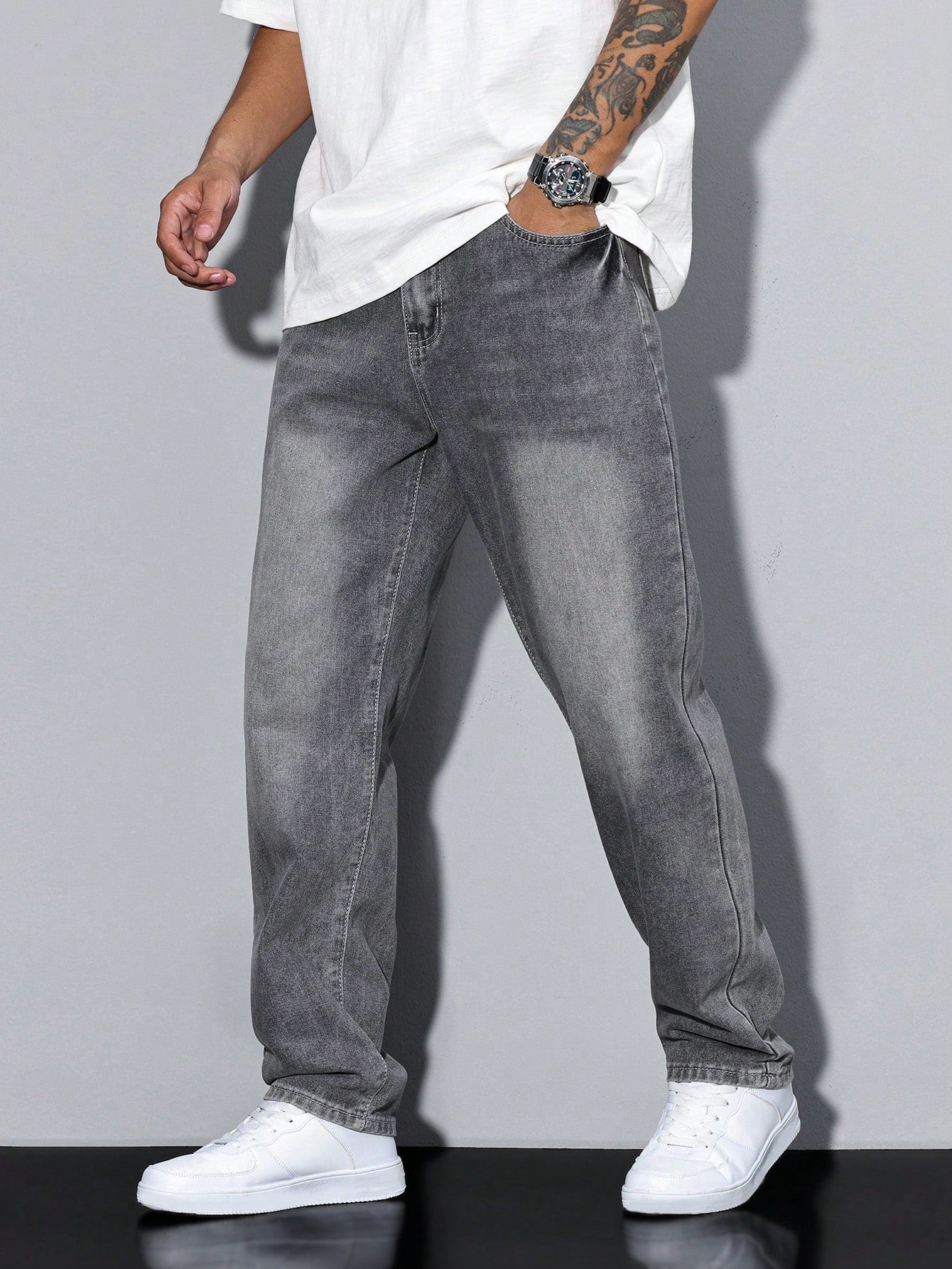 Slim Fit Jeans | Men | Stretch Denim | Casual Everyday Wear | Steven & Levon