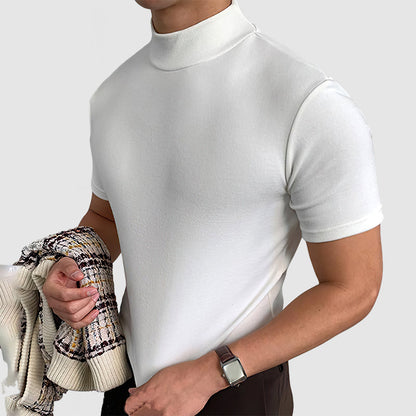 Men's Stretch Cotton T-Shirt | Luxury Cotton Blend | Soft Breathable Fabric | Everyday Casual Tee | Steven & Levon