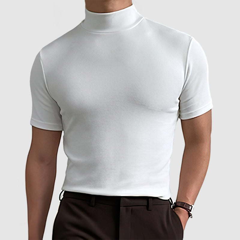 Men's Stretch Cotton T-Shirt | Luxury Cotton Blend | Soft Breathable Fabric | Everyday Casual Tee | Steven & Levon