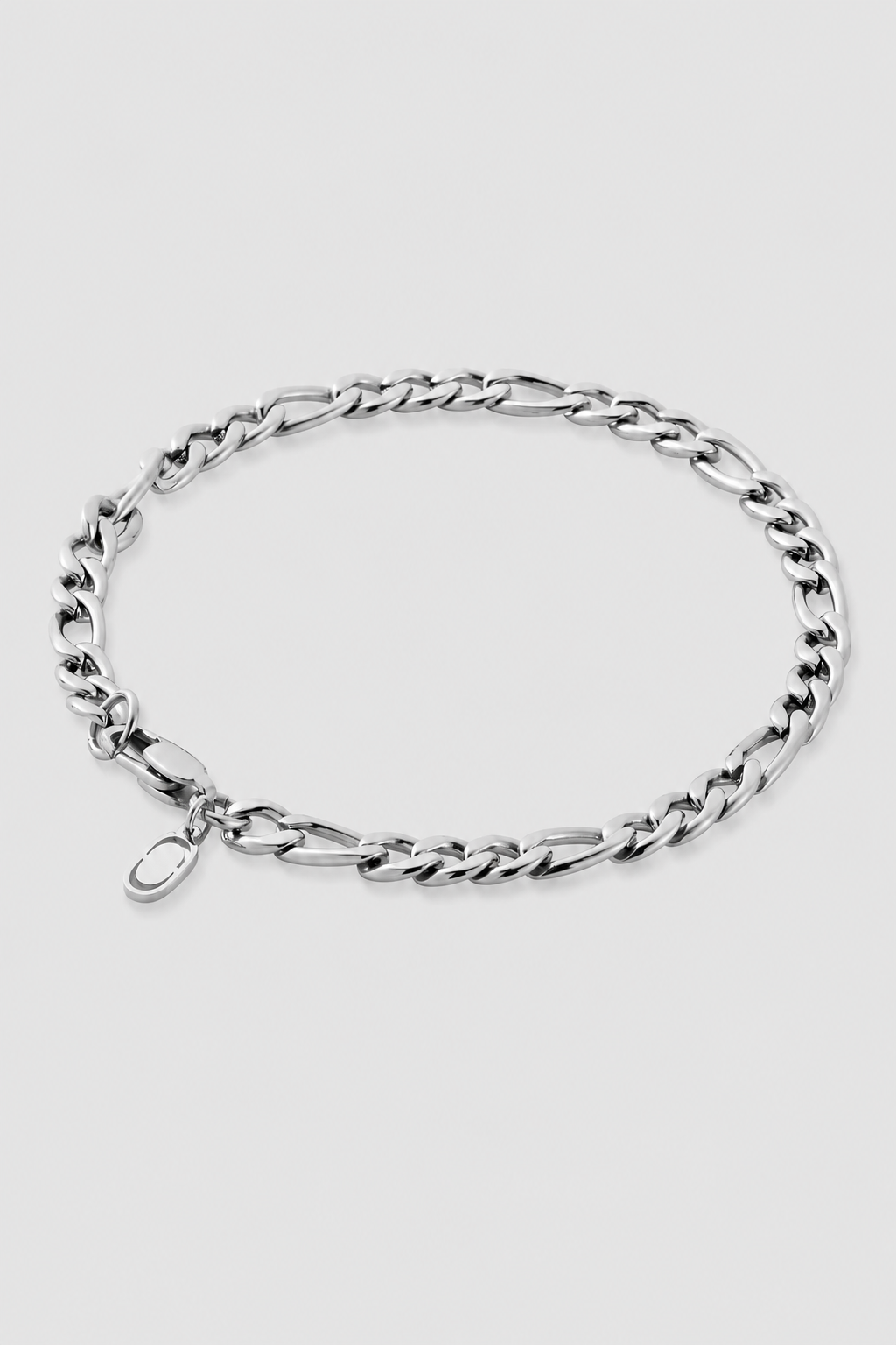 Figaro Bracelet | Men | Gold or Silver | 5mm Figaro Chain Bracelet | Steven & Levon