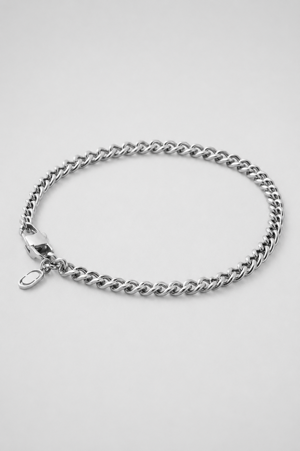 Cuban Bracelet | Men | Stainless Steel | Silver, Gold & Rose Gold | 4mm Chain Design | Steven & Levon
