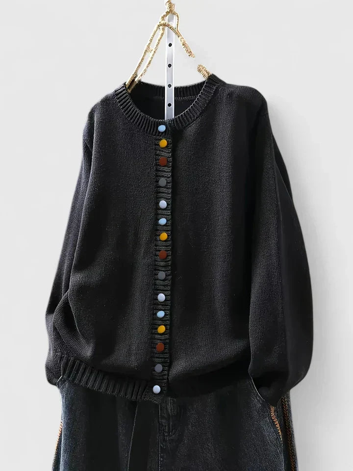 Lightweight Knit Cardigan | Women | Button Front | Soft Knit | Effortless Everyday Style | Steven & Levon