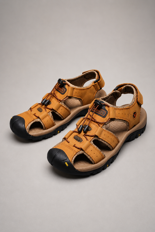 Men’s Fisherman Sandals | Breathable Casual Comfort | Steven & Levon