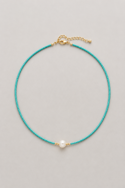 Freshwater Pearl Necklace | Women | Handcrafted Jewellery | Natural Healing Gemstone | Elegant Gift | Steven & Levon