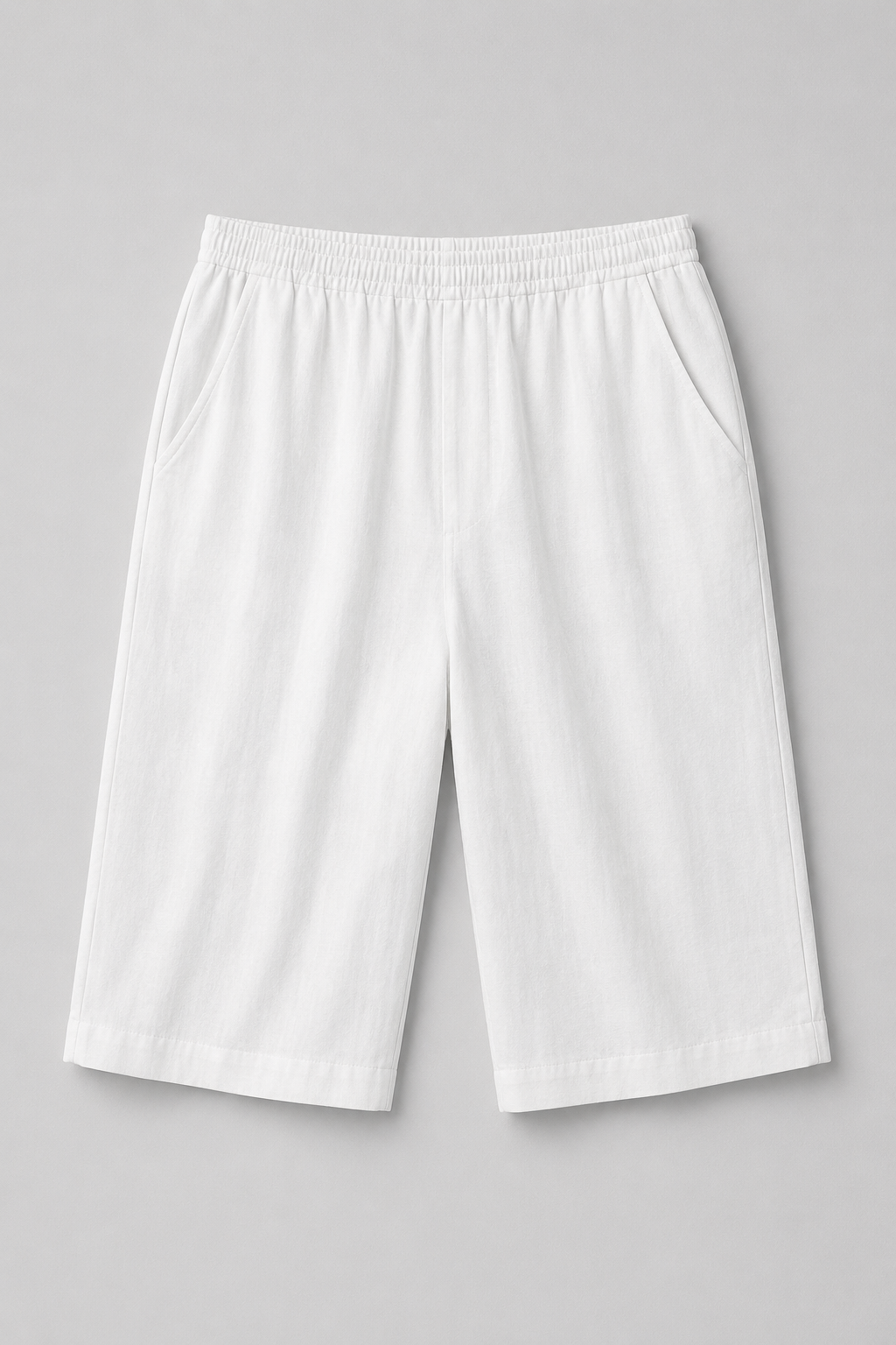 Relaxed Knee Length Pants | Women | Pocket Detail | Casual Summer Trousers | Steven & Levon