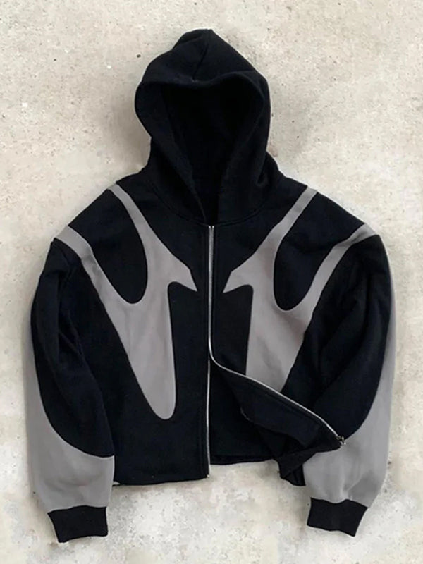 Oversized Streetwear Hoodie | Y2K Graphic | Men | Cotton Blend | Contrast Design | Steven & Levon