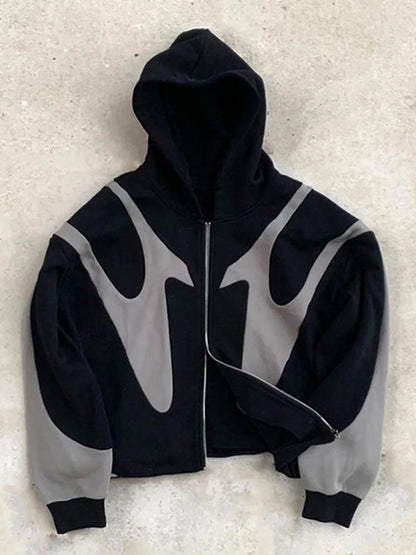 Oversized Streetwear Hoodie | Y2K Graphic | Men | Cotton Blend | Contrast Design | Steven & Levon