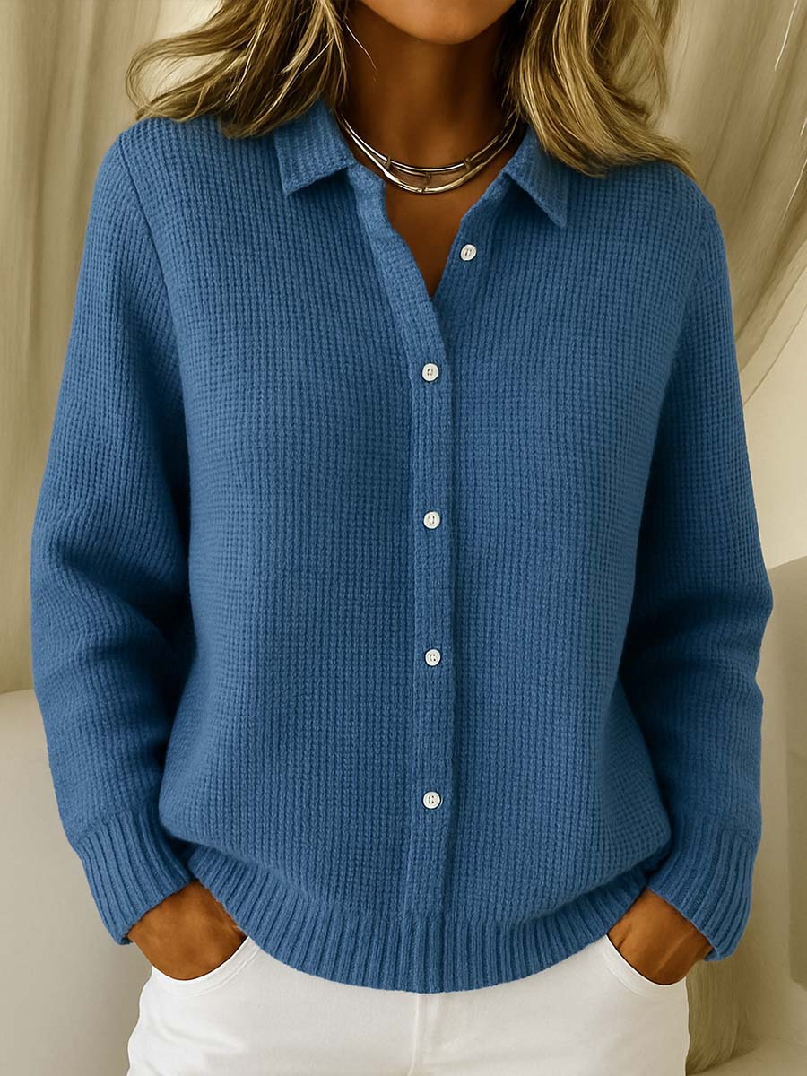 Classic Everyday Knit Cardigan | Women's Button-Up Sweater | Steven & Levon