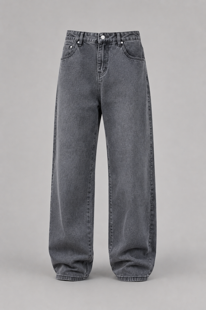 Men’s Loose Fit Straight Leg Jeans | Denim | Relaxed Full Length Casual Everyday Wear | Steven & Levon