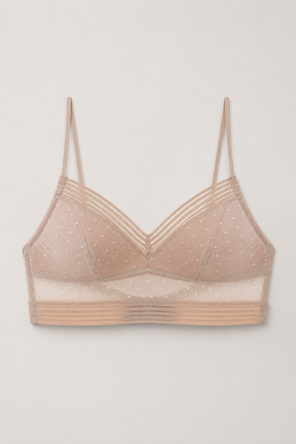 Low Back Lace Bra | Women's Seamless Wireless Bra | Backless Design | Everyday Comfort | Steven & Levon