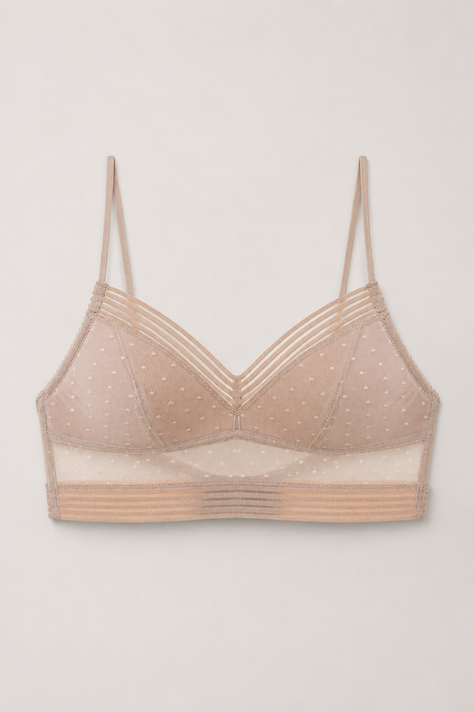 Low Back Lace Bra | Women's Seamless Wireless Bra | Backless Design | Everyday Comfort | Steven & Levon