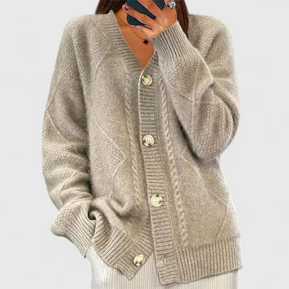 Women's Comfortable Open Front Cardigan | Soft Knit | Relaxed Fit | Everyday Layering | Steven & Levon