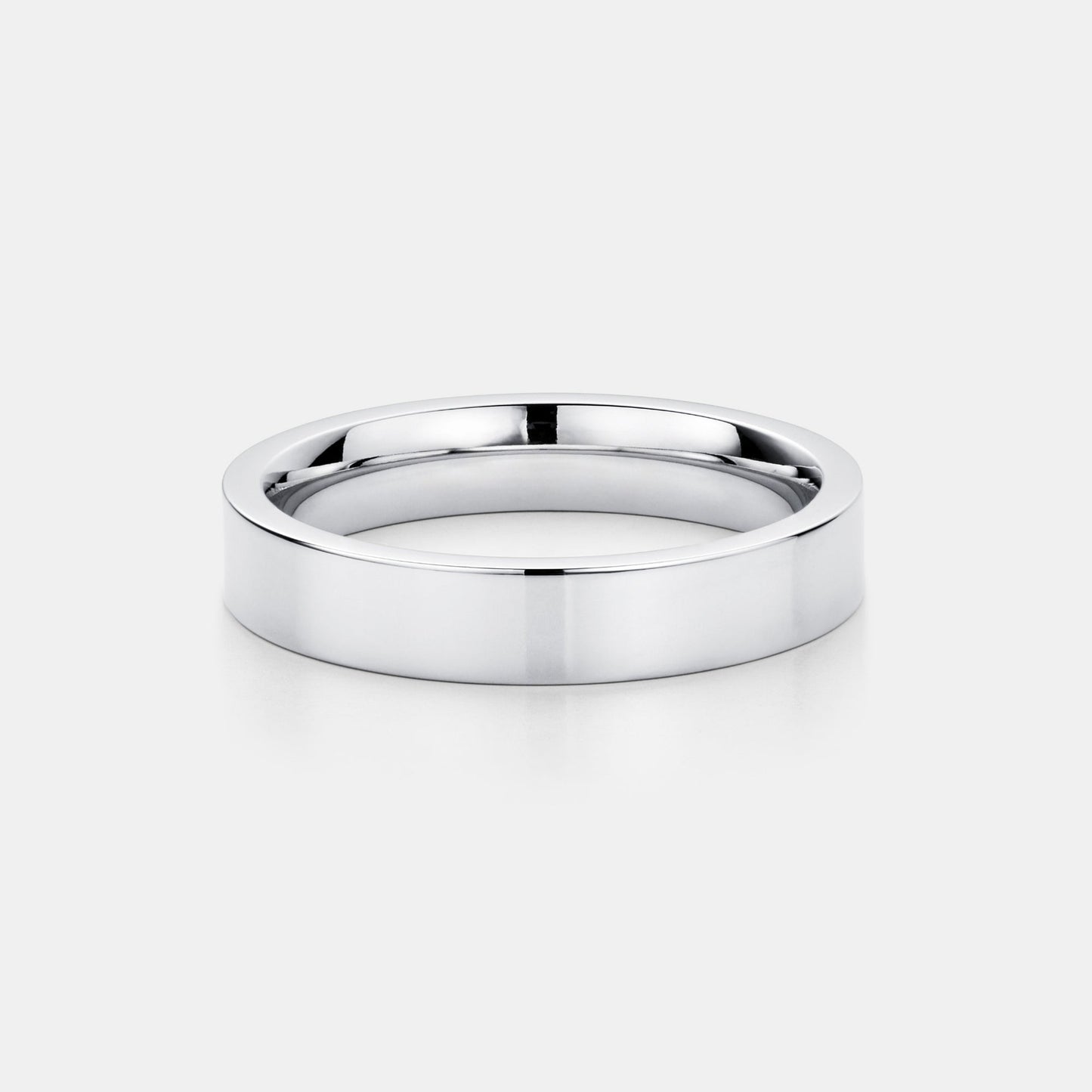 Flat Band Ring | Gold, Silver or Black | Unisex | Stainless Steel | 5mm | Minimalist Style | Steven & Levon