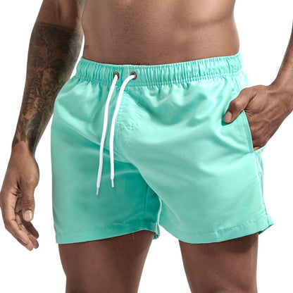 Men's Swim Shorts | Men | Quick-Dry Fabric | Drawstring Waist | Side Pockets | Beach & Poolwear | Steven & Levon
