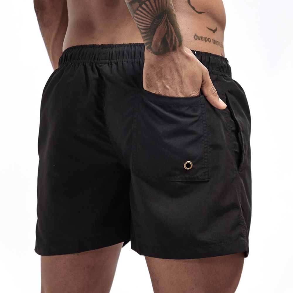 Men's Swim Shorts | Men | Quick-Dry Fabric | Drawstring Waist | Side Pockets | Beach & Poolwear | Steven & Levon