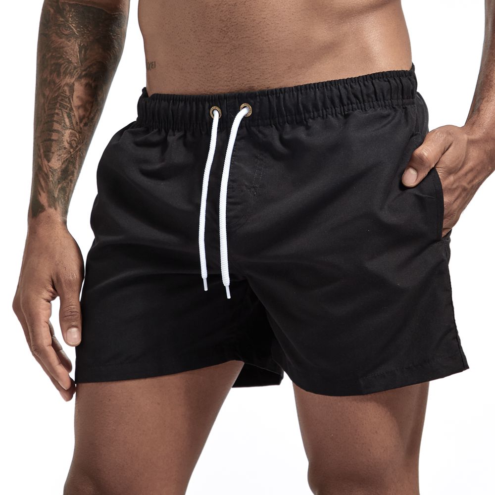 Men's Swim Shorts | Men | Quick-Dry Fabric | Drawstring Waist | Side Pockets | Beach & Poolwear | Steven & Levon