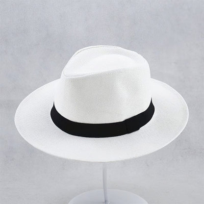 Handcrafted Panama Hat | Unisex Straw Hat | Handwoven Natural Straw | Wide Brim Sun Protection | Steven & Levon