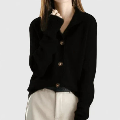 Elegant Knit Cardigan | Women's Soft Button-Up Sweater | Steven & Levon