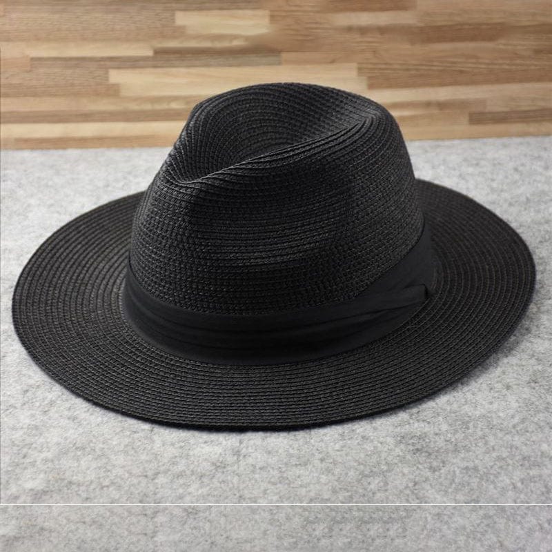 Handcrafted Panama Hat | Unisex Straw Hat | Handwoven Natural Straw | Wide Brim Sun Protection | Steven & Levon
