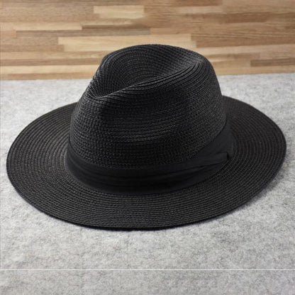 Handcrafted Panama Hat | Unisex Straw Hat | Handwoven Natural Straw | Wide Brim Sun Protection | Steven & Levon
