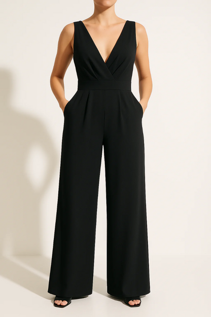 Women's Commuter Jumpsuit | Lightweight Polyester Blend | Relaxed Fit | Everyday Wear | Steven & Levon