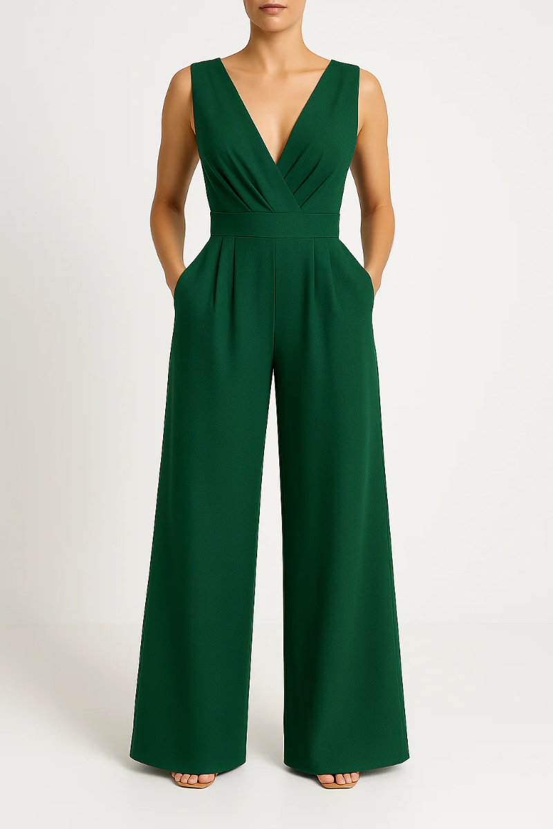 Women's Commuter Jumpsuit | Lightweight Polyester Blend | Relaxed Fit | Everyday Wear | Steven & Levon
