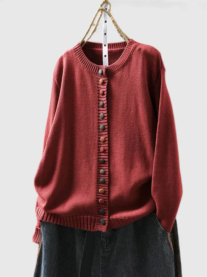 Lightweight Knit Cardigan | Women | Button Front | Soft Knit | Effortless Everyday Style | Steven & Levon