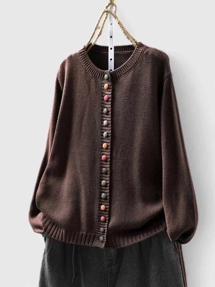 Lightweight Knit Cardigan | Women | Button Front | Soft Knit | Effortless Everyday Style | Steven & Levon