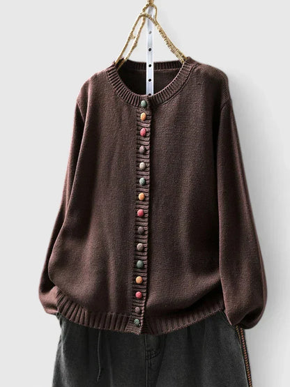 Lightweight Knit Cardigan | Women | Button Front | Soft Knit | Effortless Everyday Style | Steven & Levon