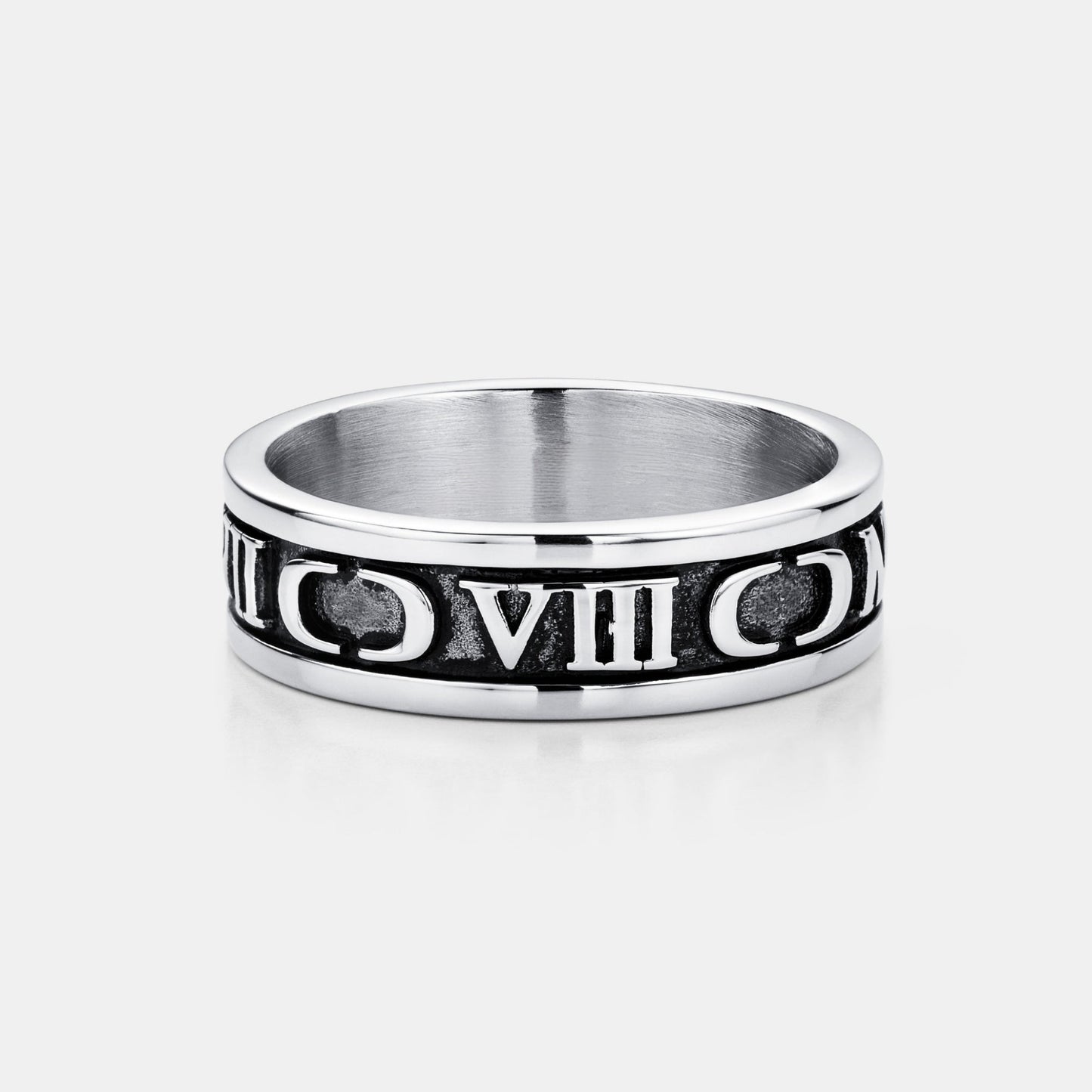 Inception Ring | Gold or Silver | Unisex | Stainless Steel | Bold Statement Design | Modern Style | Steven & Levon