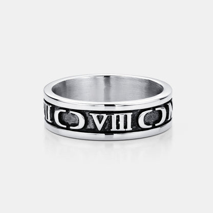 Inception Ring | Gold or Silver | Unisex | Stainless Steel | Bold Statement Design | Modern Style | Steven & Levon