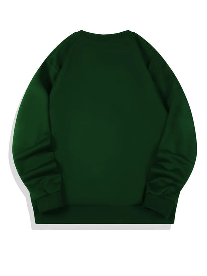 Santa Print Sweatshirt | Men's Long Sleeve | Festive Christmas Pullover | Steven & Levon